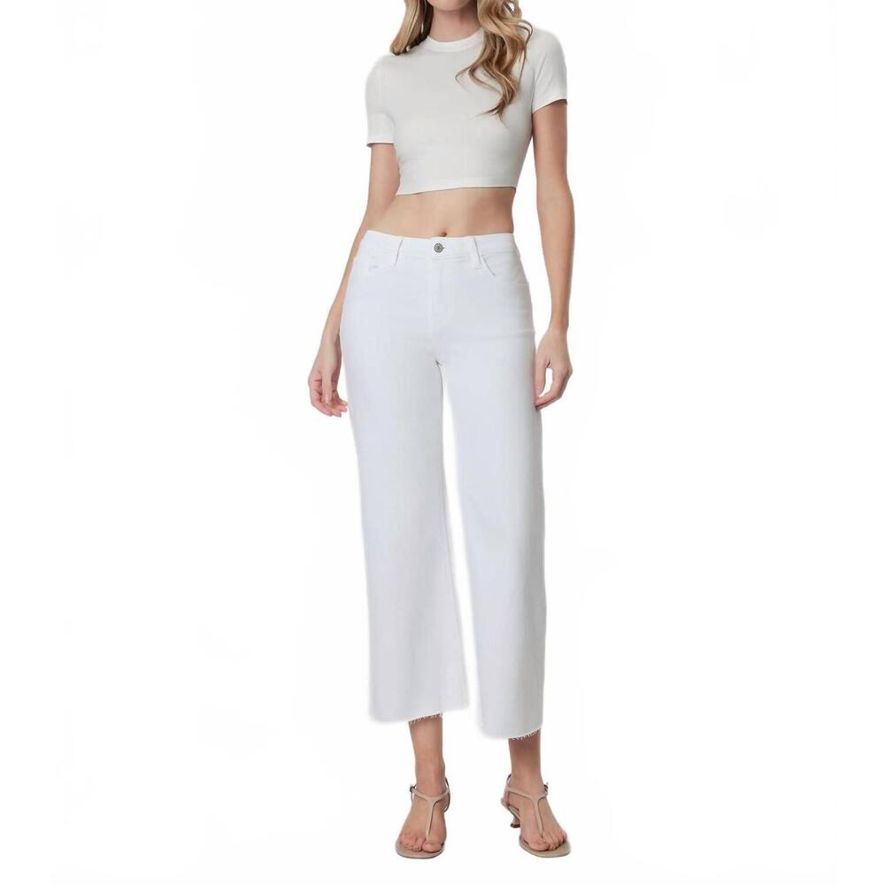 NEW VERVET BY FLYING MONKEY olivia jeans in white
